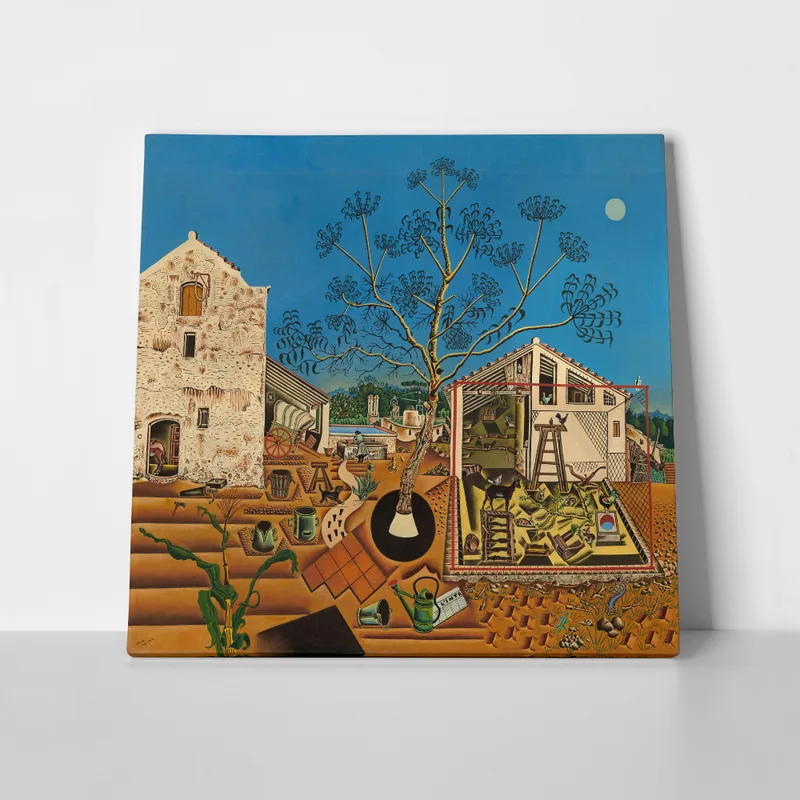 Πίνακας σε καμβά JOAN MIRO - THE FARM