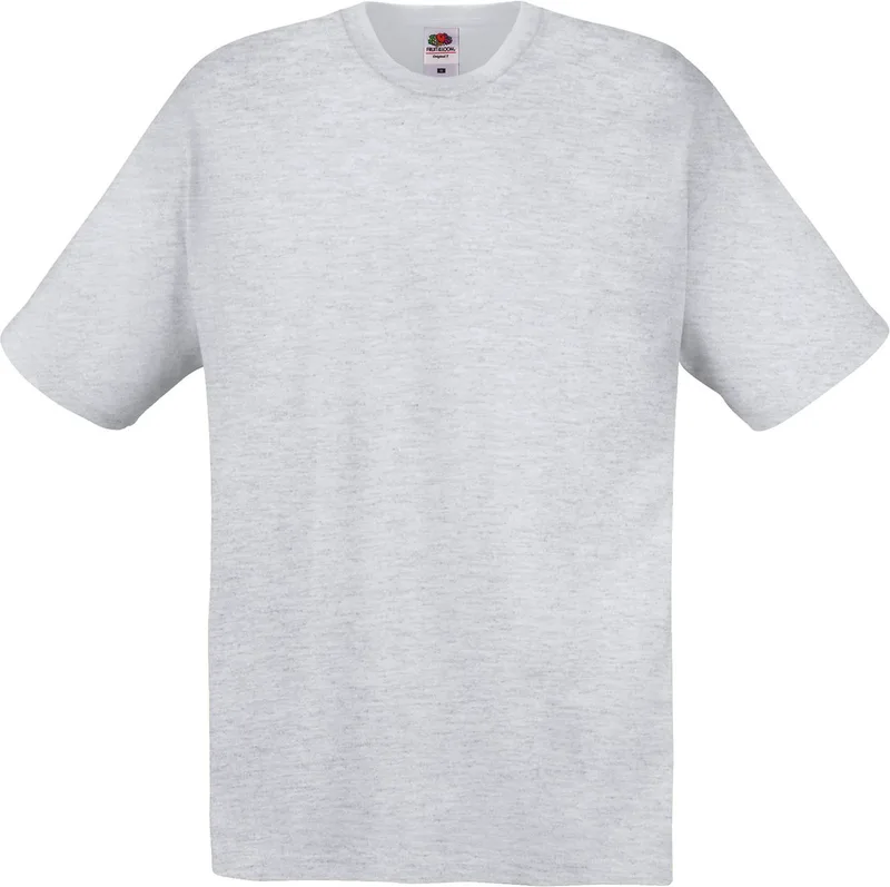 Original T-Shirt Fruit of the Loom 61-082-0 Heather Grey
