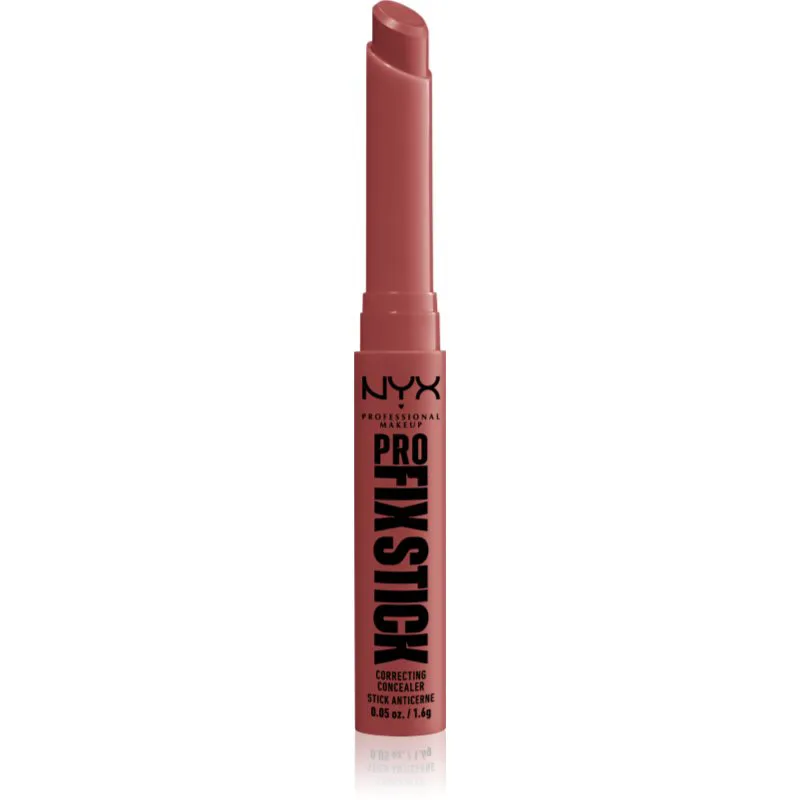NYX Professional Makeup Pro Fix Stick κονσίλερ για την ενοποιήση του τόνου χρώματος της επιδερμίδας απόχρωση 0.6 Brick Red 1.6 γρ