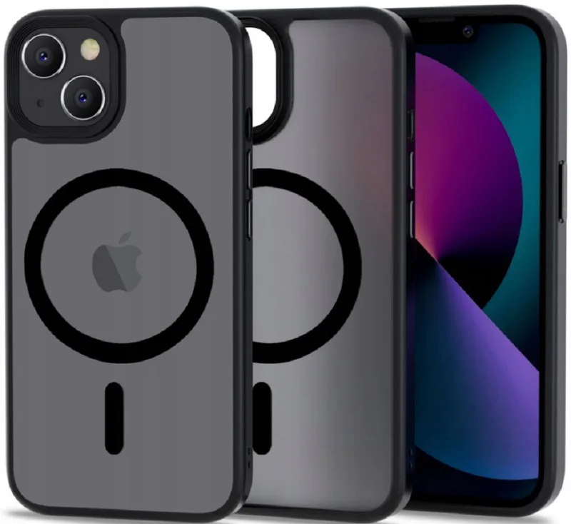 Tech-Protect MagMat - Σκληρή Θήκη MagSafe Apple iPhone 13 mini - Matte Black (9490713930694)