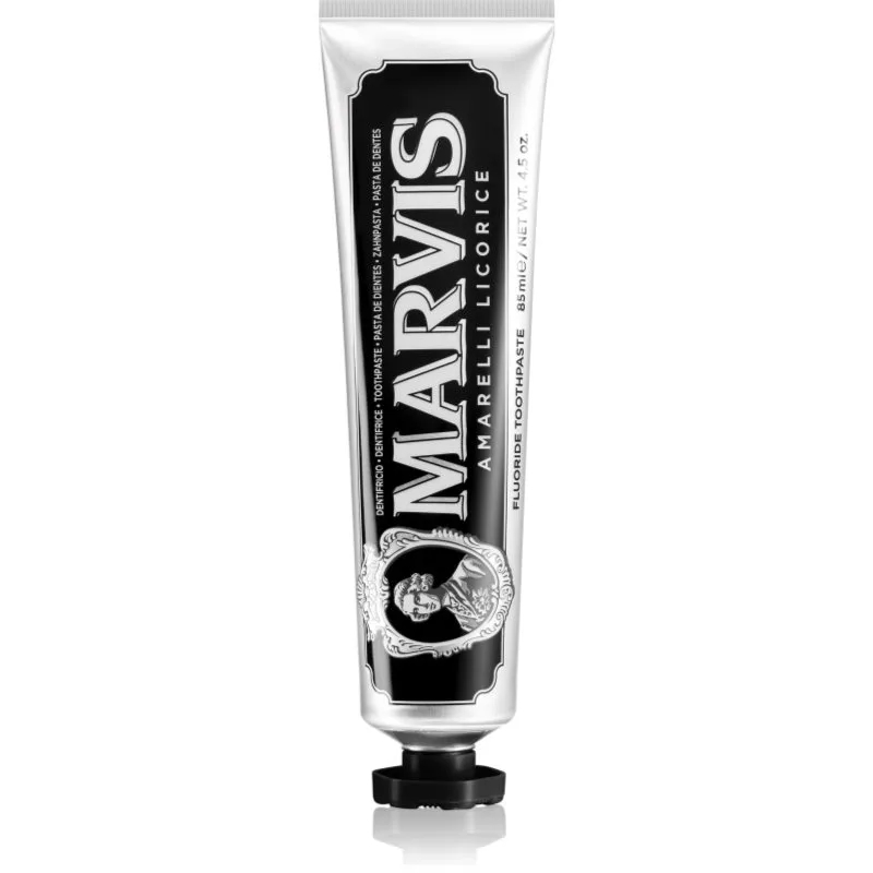 Marvis The Mints Amarelli Licorice οδοντόκρεμα γεύση Amarelli Licorice-Mint 85 ml