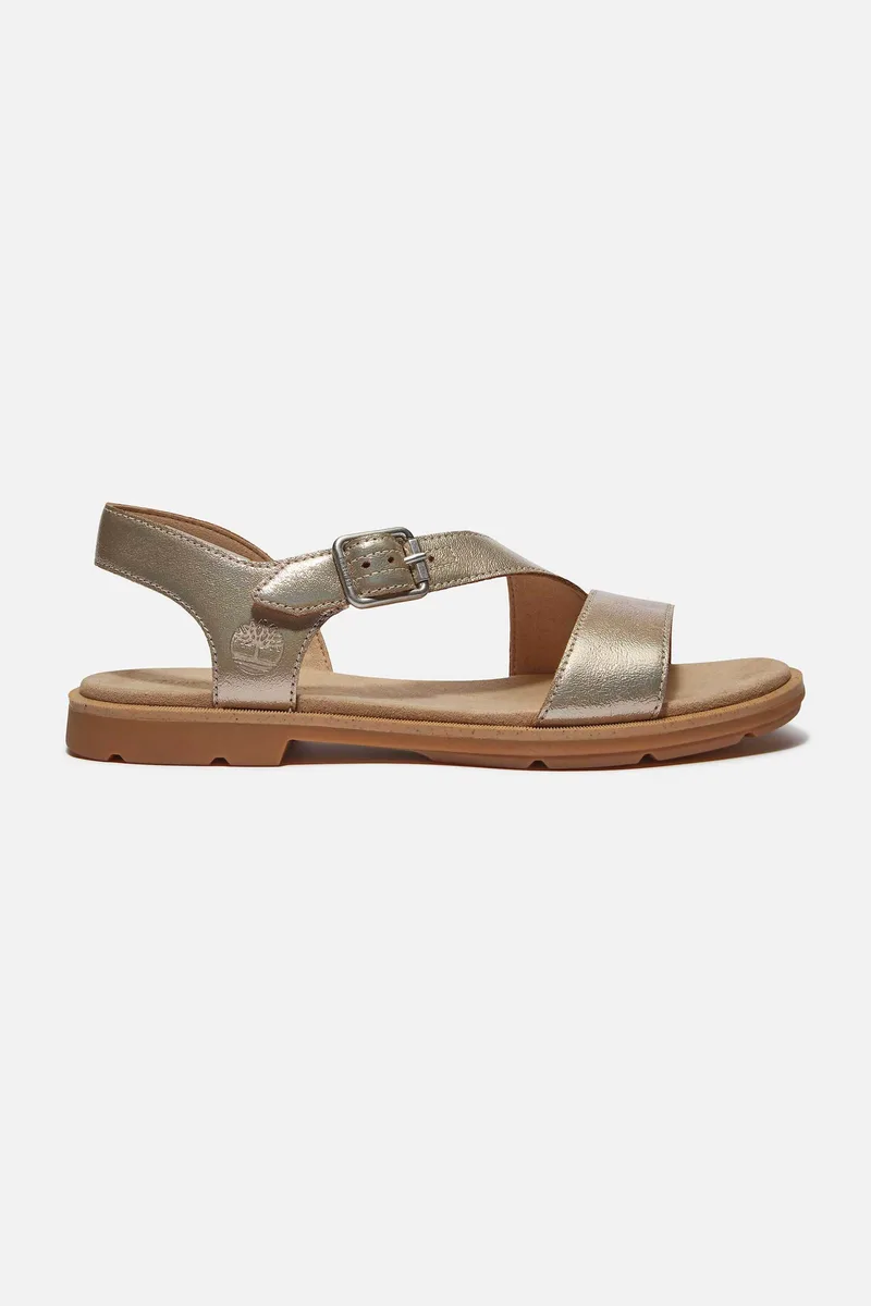 Timberland γυναικεία δερμάτινα σανδάλια "Calista Bay" - TB0A2R2TN751 Χρυσό