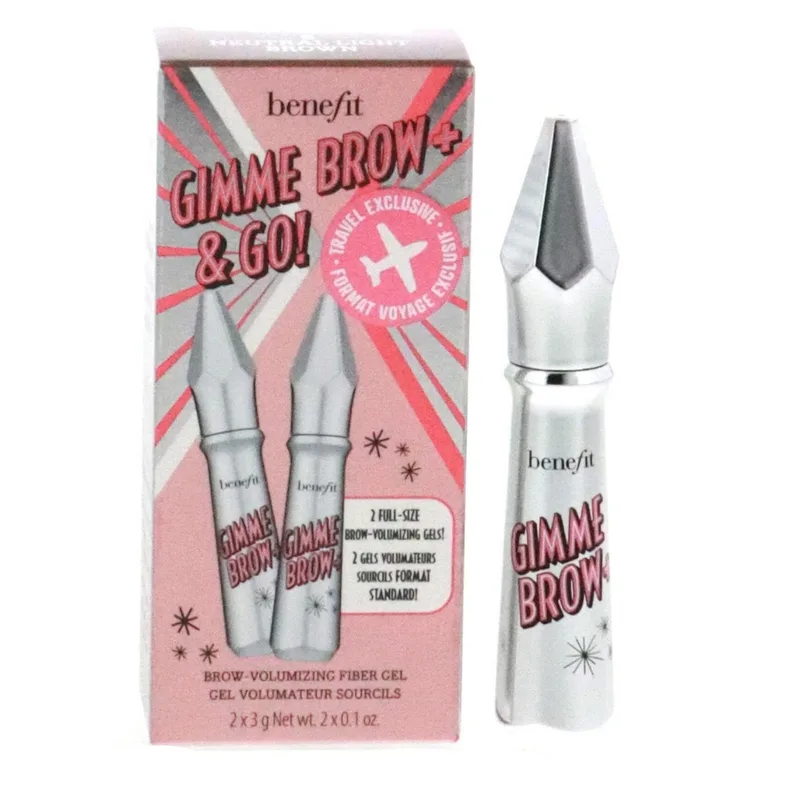 Benefit Gimme Brow+ Duo Set (shade 03) - Decorative eyebrow cosmetics gift set
