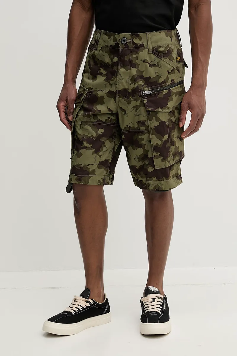 G-Star σορτς cargo ανδρικά βαμβακερά Rovic zip relaxed 1\2