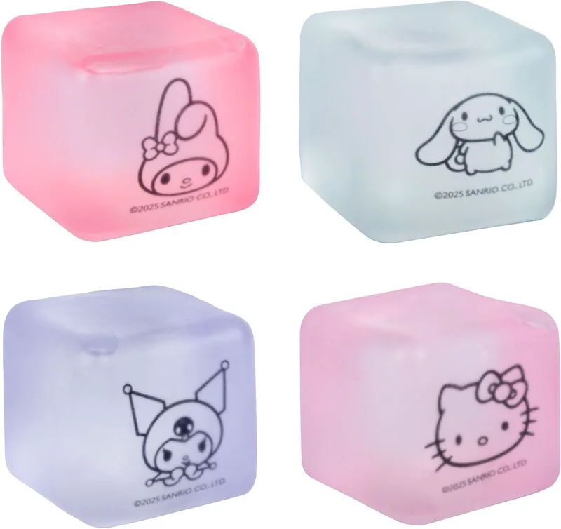 RMS Hello Kitty Squishy Κύβος-4 Σχέδια-1Τμχ (04-0644)