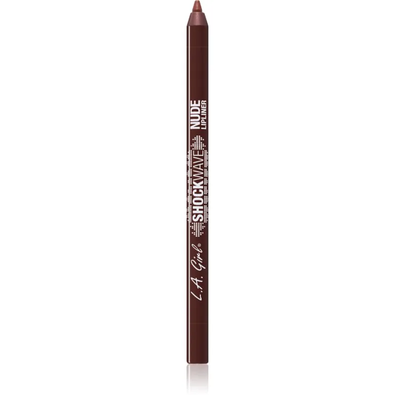 L.A. Girl Cosmetics Shockwave μολύβι περιγράμματος για τα χείλη απόχρωση Chai Latte 1.2 γρ