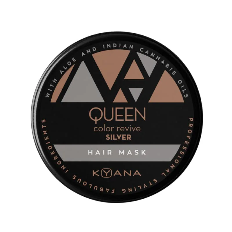 Kyana Queen Χρωμομάσκα Ασημί 100ml