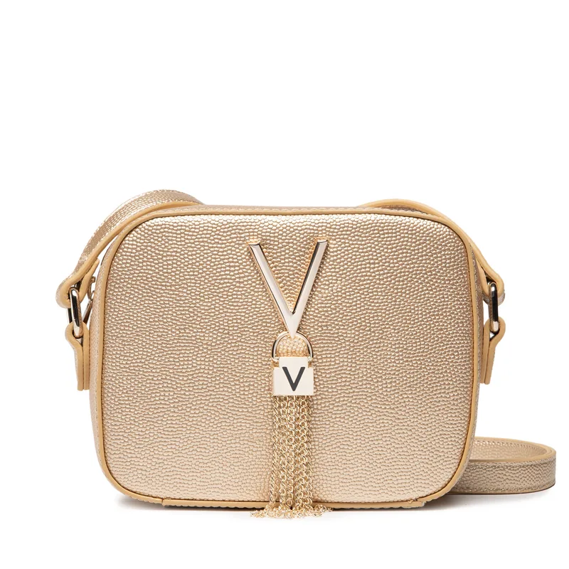 Τσάντα Valentino Divina VBS1R409G Χρυσό
