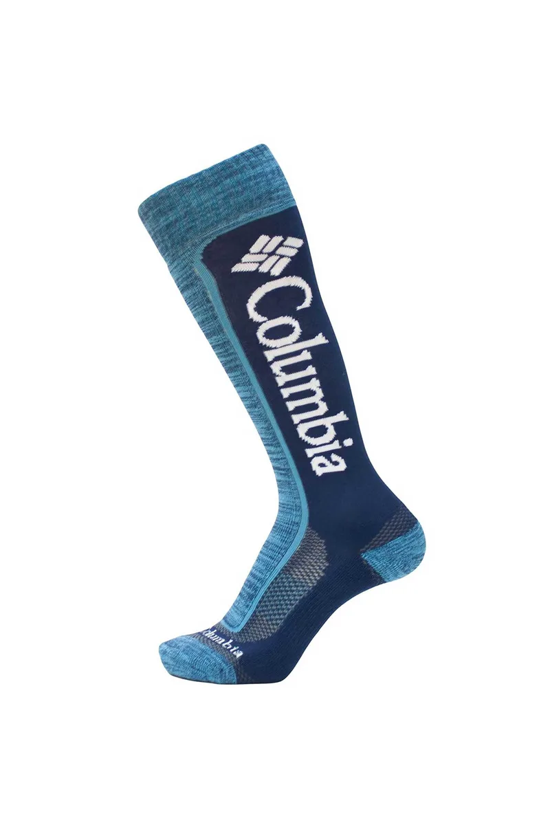 Columbia unisex μακριές κάλτσες "Performance Thermolite® Color Block" - C1254BlackL Μπλε Σκούρο