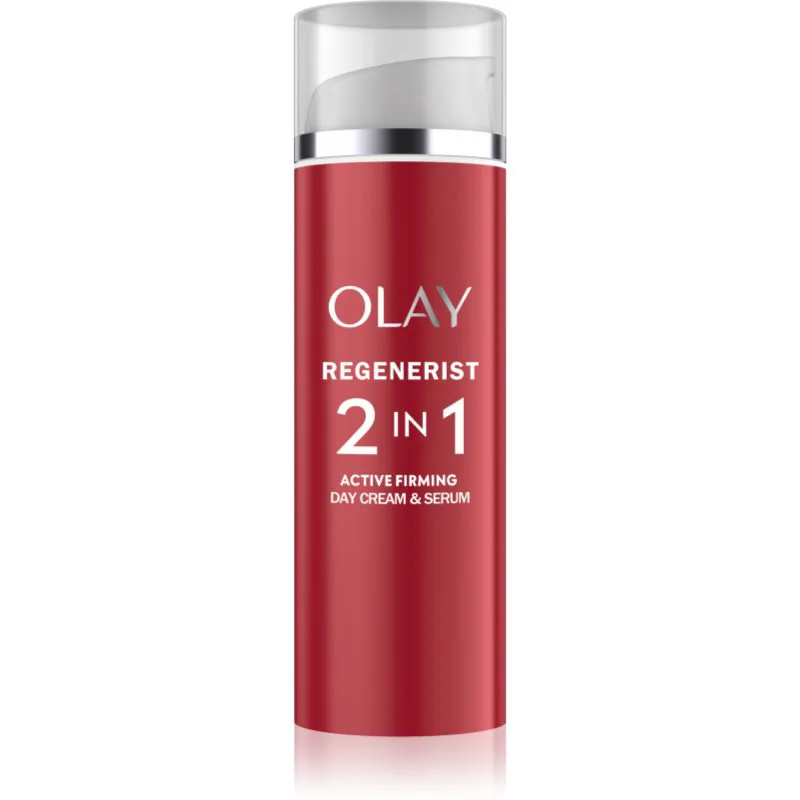 Olay Regenerist 2 in 1 Day Cream & Serum συσφικτική κρέμα ημέρας και ορός ενάντια στις ρυτίδες 2 σε 1 50 ml