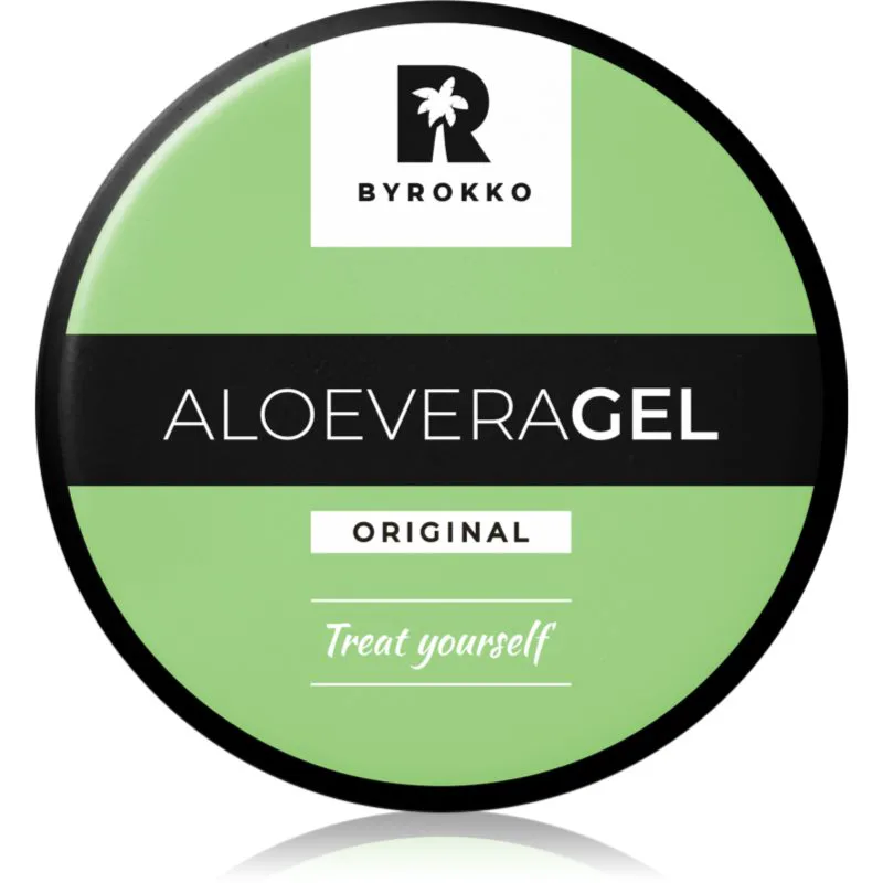 BYROKKO Aloe Vera Treat Yourself δροσερό τζελ για μετά την ηλιοθεραπεία 200 ml