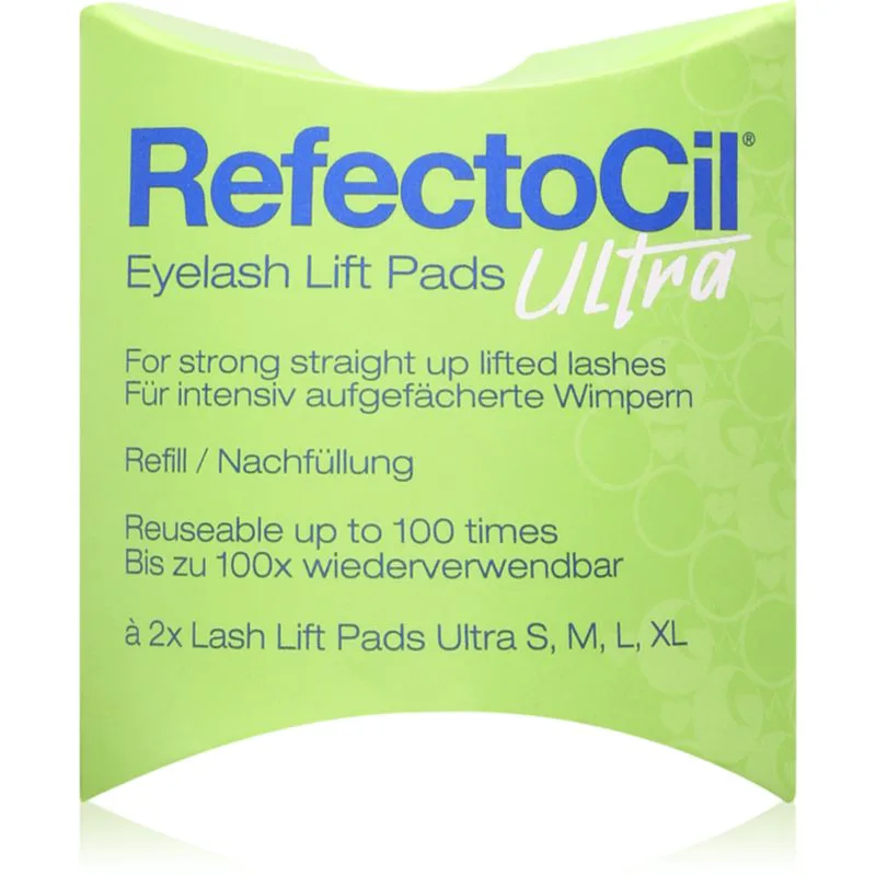 RefectoCil Eyelash Lift Pads Ultra επαναχρησιμοποιούμενα επιθέματα ματιών για ανόρθωση και πλαστικοποίηση των βλεφαρίδων 100 τμχ