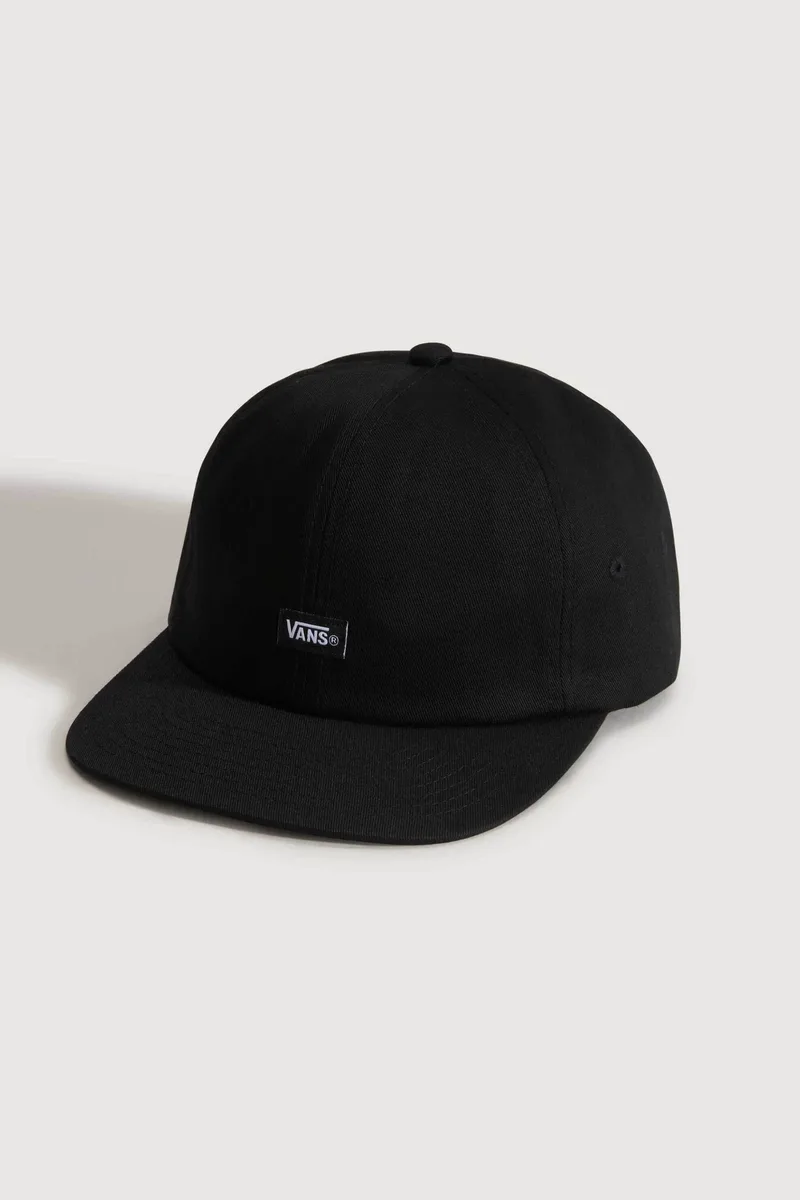 Vans unisex καπέλο jockey με λογότυπο - VN000QA1BLK1 Μαύρο