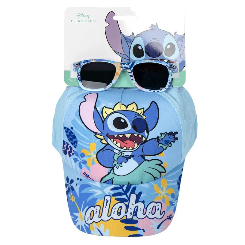 Disney Stitch Σετ Καπέλο και Γυαλιά Ηλίου