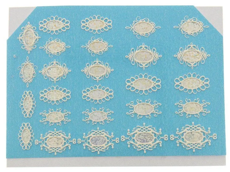 ΑΥΤΟΚΟΛΛΗΤΑ ΝΕΡΟΥ DREAM NAILS 3D SLIDER - FOIL 011