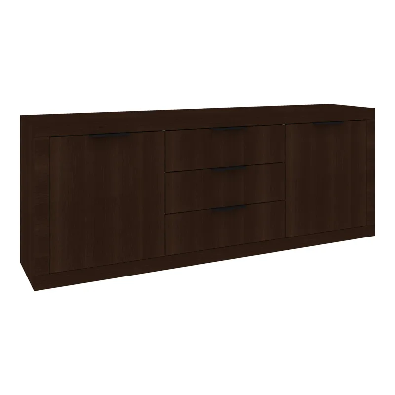 Μπουφές Doha pakoworld σε wenge απόχρωση 210x45x80.5εκ - PAKO WORLD - 361-000105
