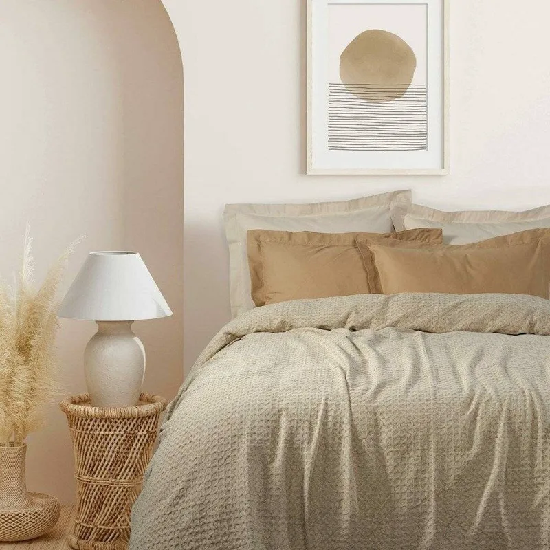 ΚΟΥΒΕΡΤΑ ΥΠΕΡΔΙΠΛΗ DAS HOME ΠΙΚΕ 0459 ΜΠΕΖ 220X240CM