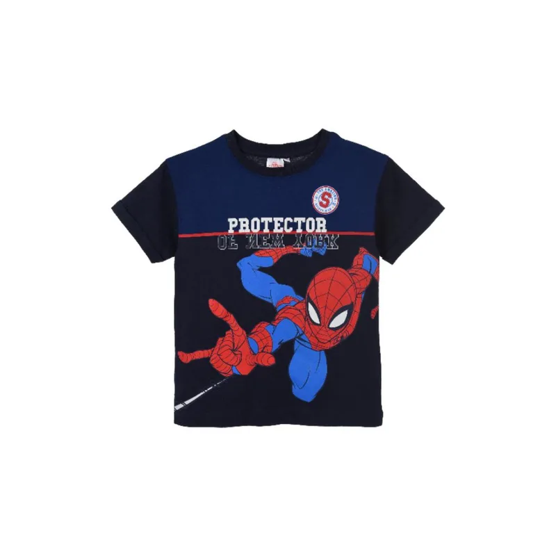 Μπλούζα μακό αγόρι Spiderman-YE10193-NAVY