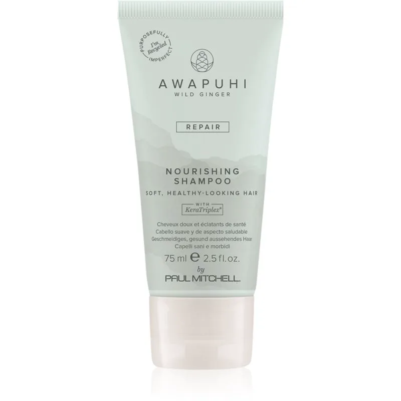 Paul Mitchell Awapuhi Wild Ginger Repair Nourishing Shampoo θρεπτικό σαμπουάν για ανανέωση και ενίσχυση των μαλλιών 75 ml