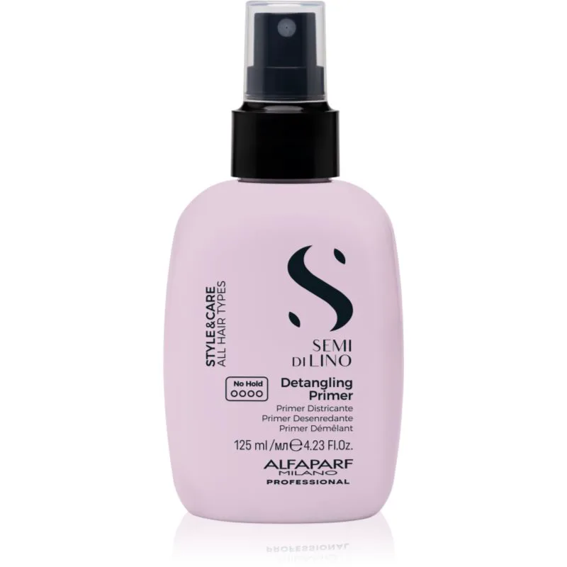 Alfaparf Milano Semi di Lino Style&Care Detangling Primer Κρέμα για πριν το στάιλινγκ για εύκολο χτένισμα μαλλιών 125 ml