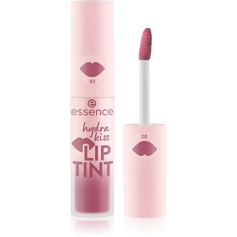 essence Hydra Kiss βαφή για τα χείλη απόχρωση 02 Vintage Rose 4 ml