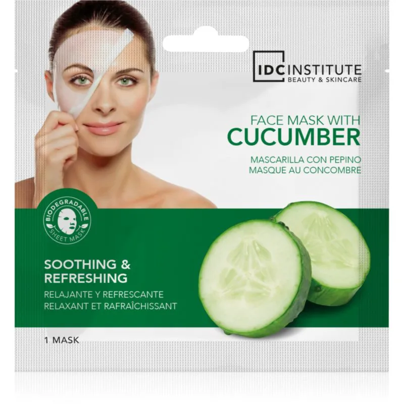 IDC Institute Cucumber μάσκα για το πρόσωπο 22 γρ