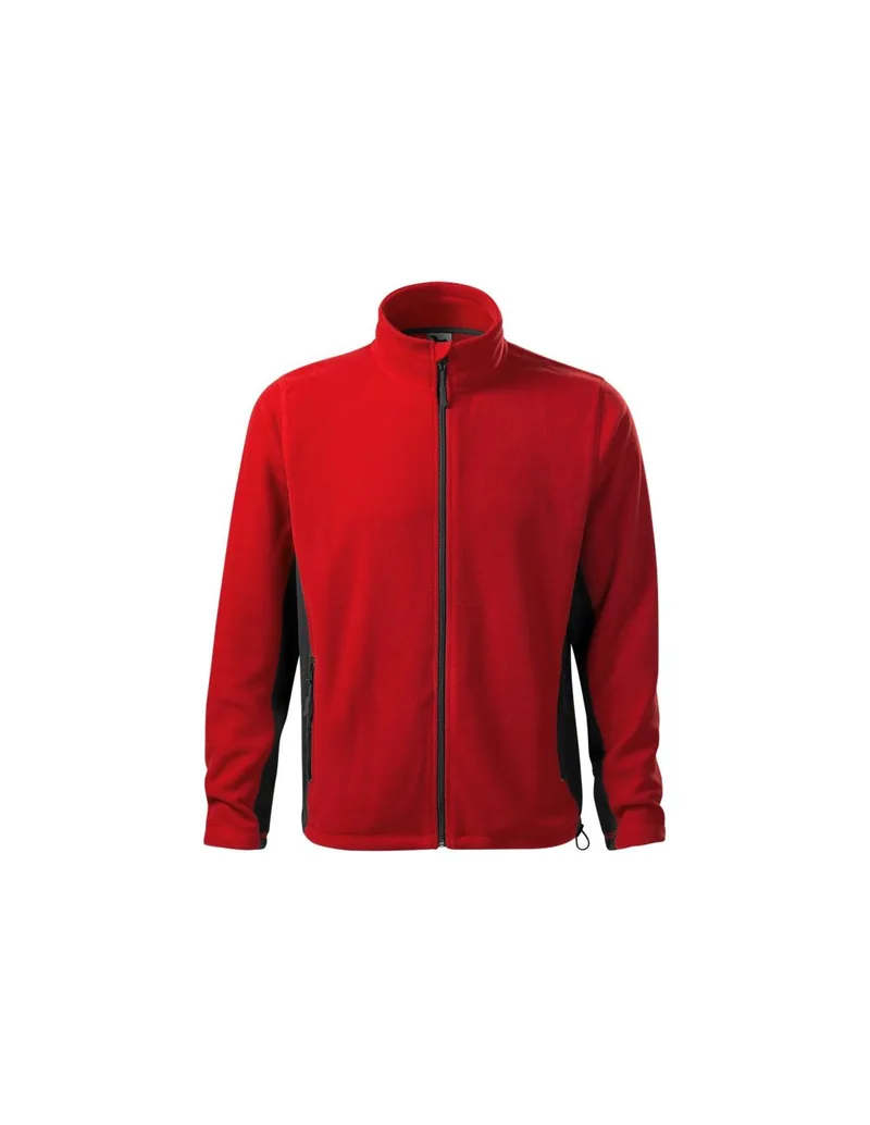 Malfini Ανδρική Ζακέτα Fleece με Φερμουάρ Κόκκινη MLI-52707