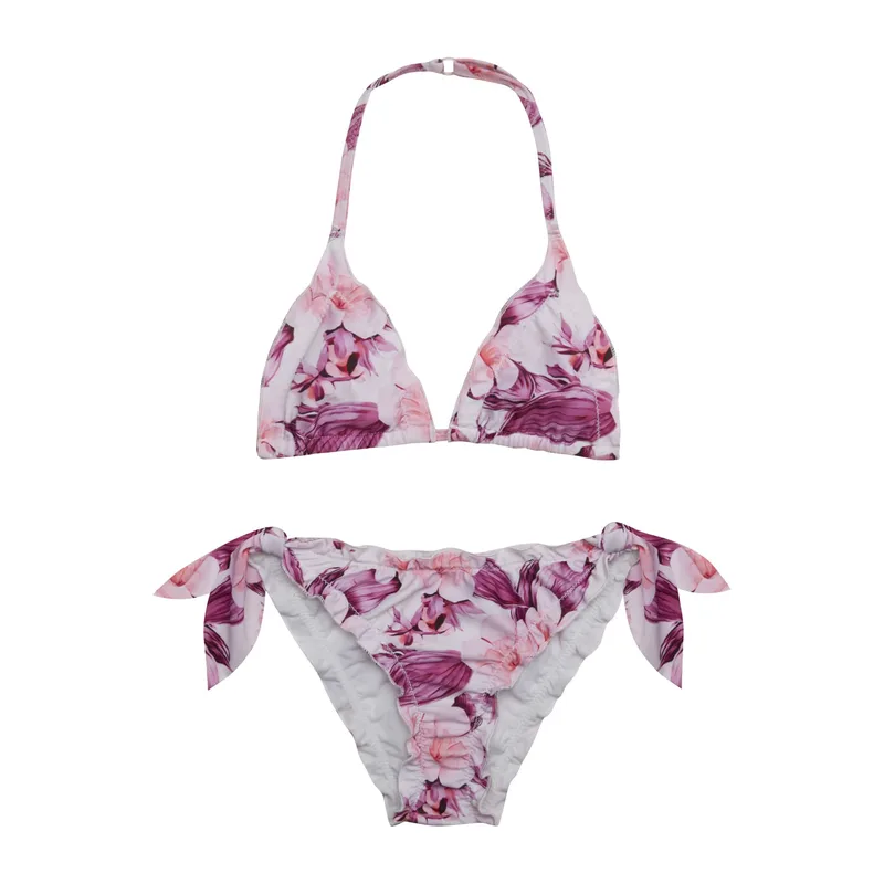GIRL'S FROU FROU BIKINI FLOWERS