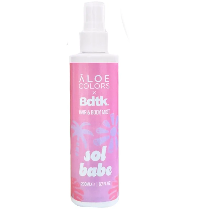 Aloe Colors Sol Babe Hair & Body Mist Αρωματικό Σπρέι Βανίλια για Μαλλιά & Σώμα με Καλοκαιρινή Αύρα που Μαγνητίζει 200ml