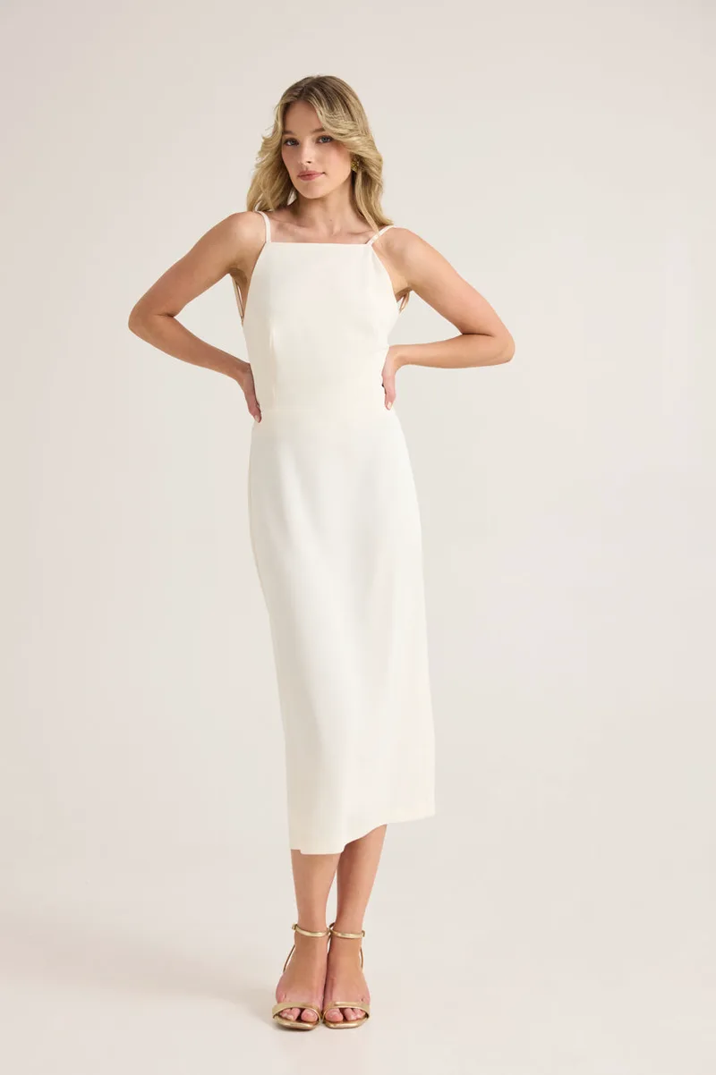 Enzzo Φόρεμα Carla - Βανίλια