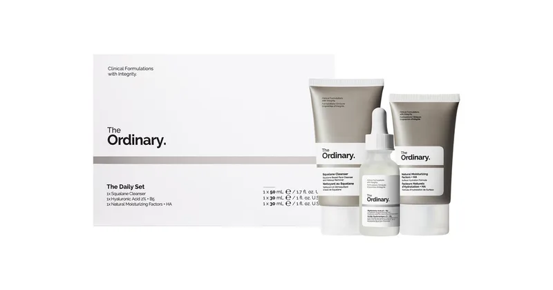 The Ordinary The Daily Set Moisturizing Gift Set