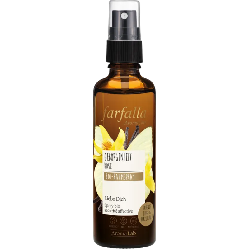 Farfalla Organic Rose Room Spray 75 ml