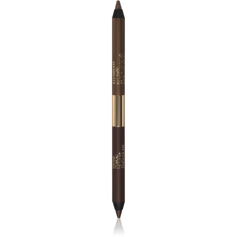 Estée Lauder Smoke & Brighten Kajal Eyeliner Duo λάινερ μολύβι για τα μάτια απόχρωση Dark Chocolate / Rich Bronze 1 γρ