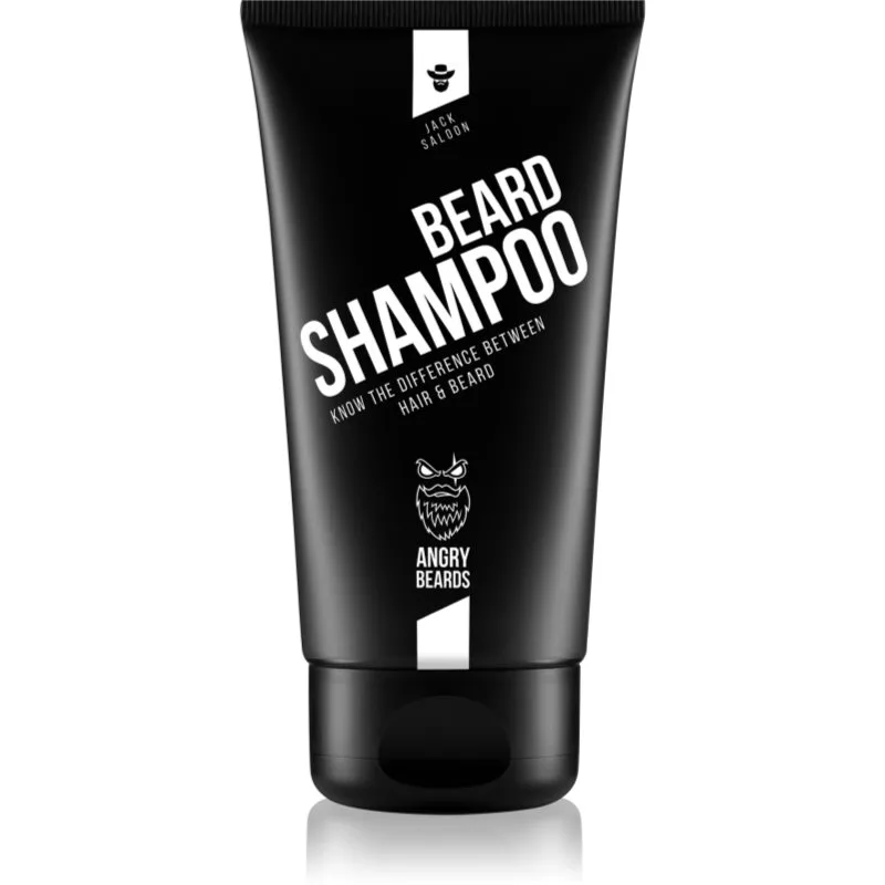 Angry Beards Jack Saloon Beard Shampoo σαμπουάν για τα γένια για άντρες 150 ml