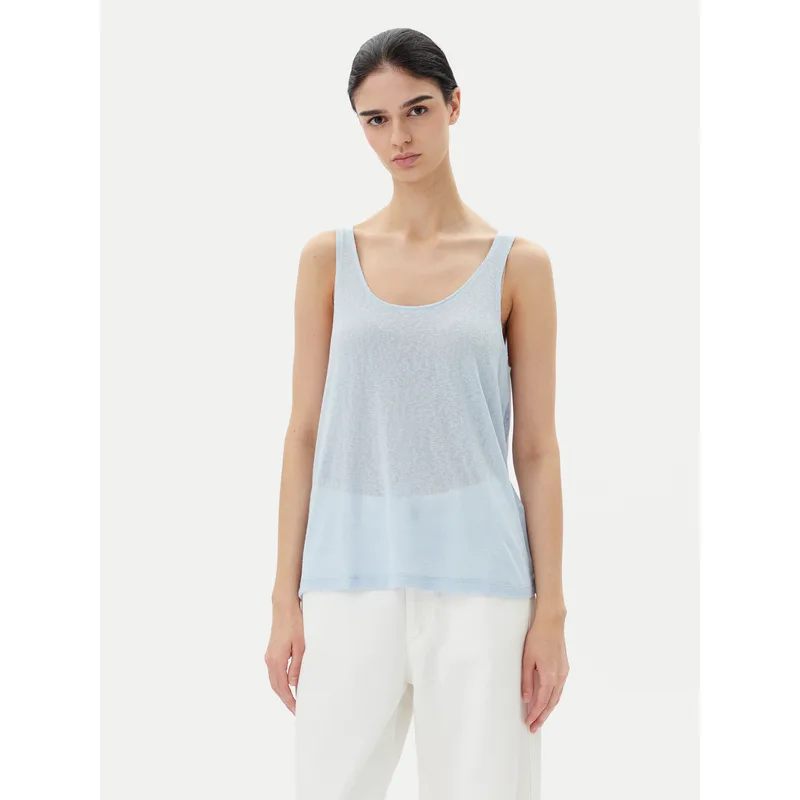 ONLY Τοπ Frida 15194667 Γαλάζιο Regular Fit