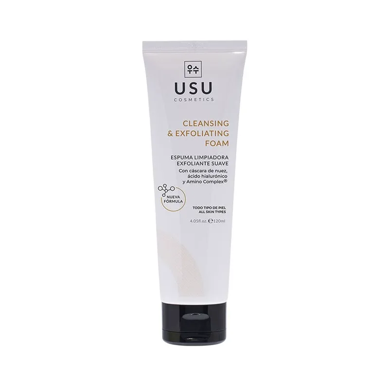 Usu Cosmetics Cleansing & Exfoliating Foam (120ml)