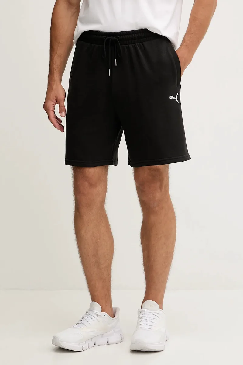 Puma Βαμβακερό σορτσάκι Puma Essential Relaxed