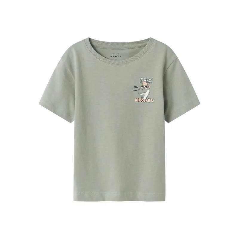 Μπλούζα μακό αγόρι name it-13228225-Slate Gray
