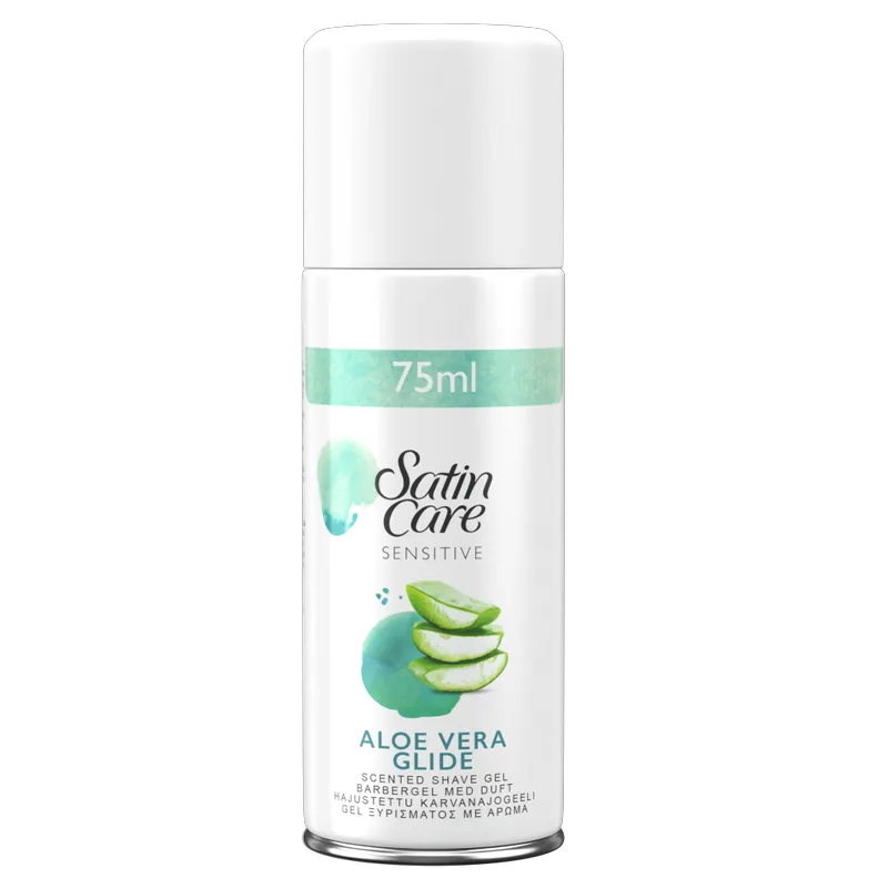 Gillette Satin Care Sensitive Aloe Vera Glide Gel Ξυρίσματος 75ml