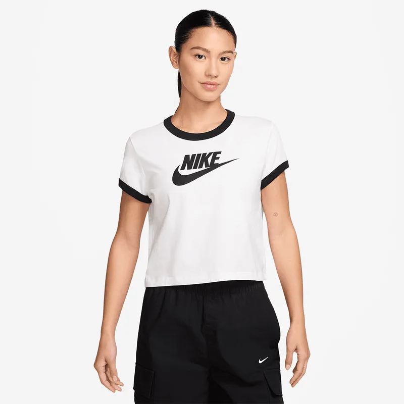 Nike W Nsw Ss Ringer Tee Vntg Run (9000232518_1540)