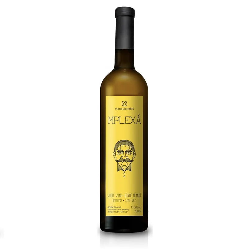 Mplexa Τοπικός Λευκός Ημίξηρος Οίνος
