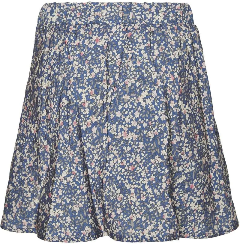 ΦΟΥΣΤΑ/ΣΟΡΤΣ VERO MODA 10301872 VMIRIS ΜΠΛΕ/ΠΟΛΥΧΡΩΜΟ (140 CM)-(10 ΕΤΩΝ)