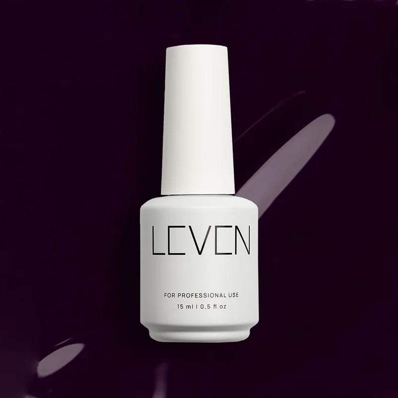 Leven | Ημιμόνιμο βερνίκι 15ml no. 040 Amethyst