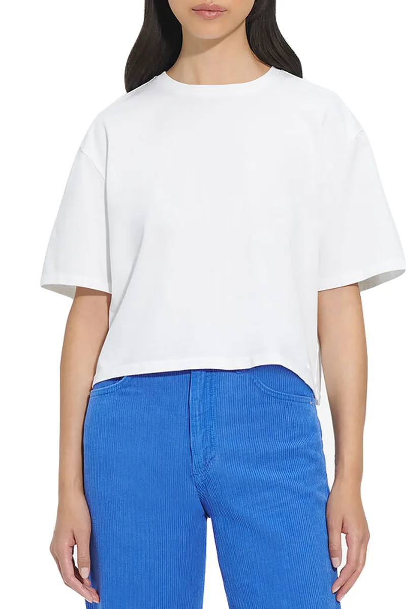 Μπλούζα Κοντομάνικη Ugg Tana Cropped 1125159-WHT Γυναικείο
