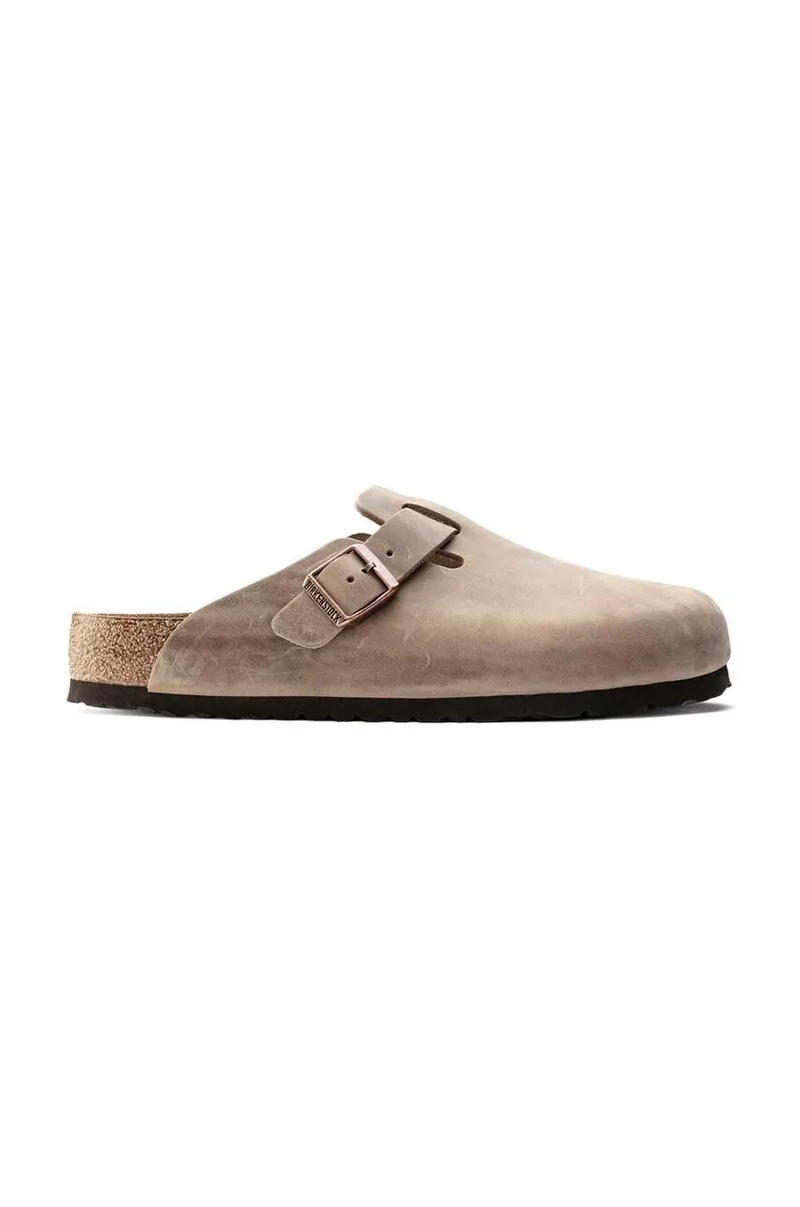 Nubuck παντόφλες Birkenstock Boston SFB