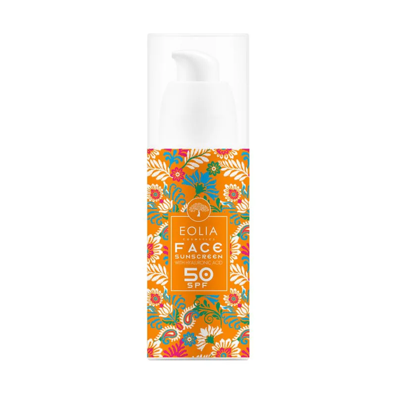 Αντιηλιακό Προσώπου με Υαλουρονικό SPF50+ 50ml