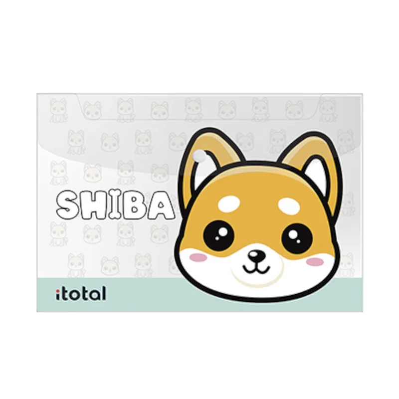 Φάκελος με Κουμπί i-Total Διάφανος 34x23cm Simba XL2618