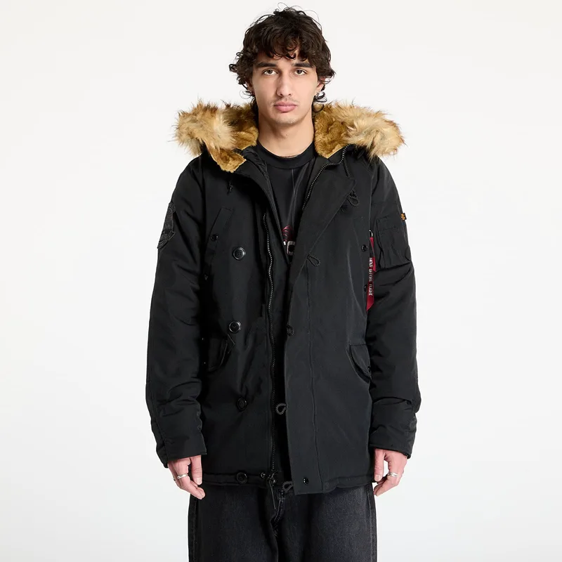 Μπουφάν Alpha Industries Explorer Black XXL