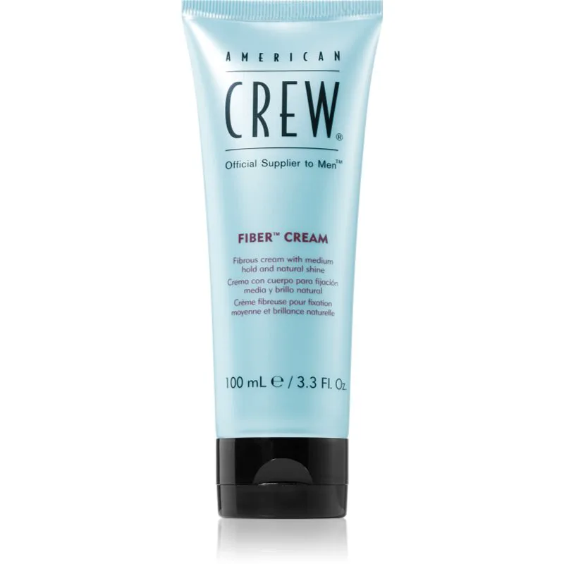 American Crew Styling Fiber Cream στάιλινγκ κρέμα με μεσαίο κράτημα κα φυσικές αντανακλάσεις 100 ml