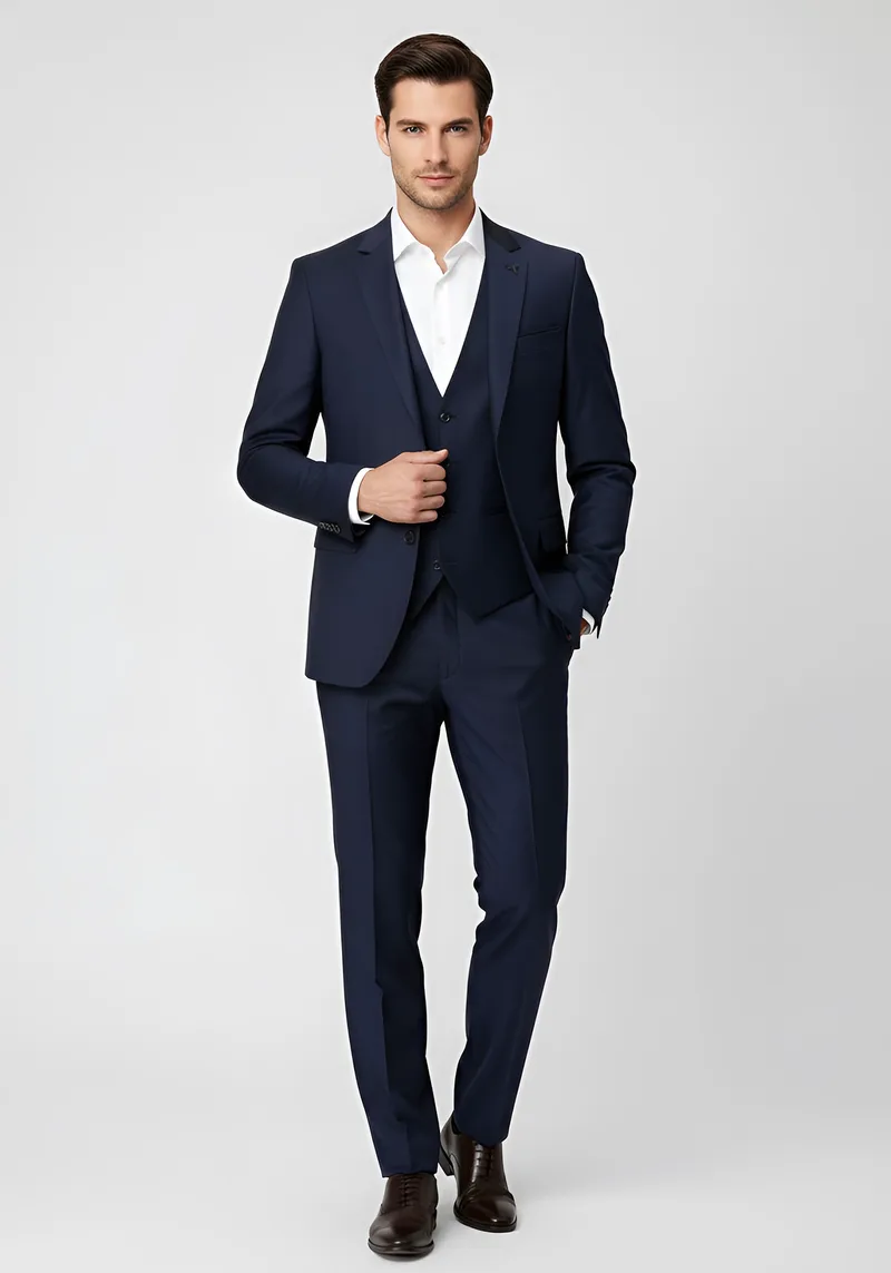 Karl Lagerfeld 3 Pieces Κοστούμι της σειράς Rock - 115244 670 Blue